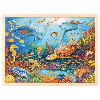 Inlegpuzzel Groot - Great Barrier Reef | Goki